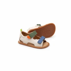 Tip Toey Joey Explore Sandals - Tapioca/Blue Tang/Salsa