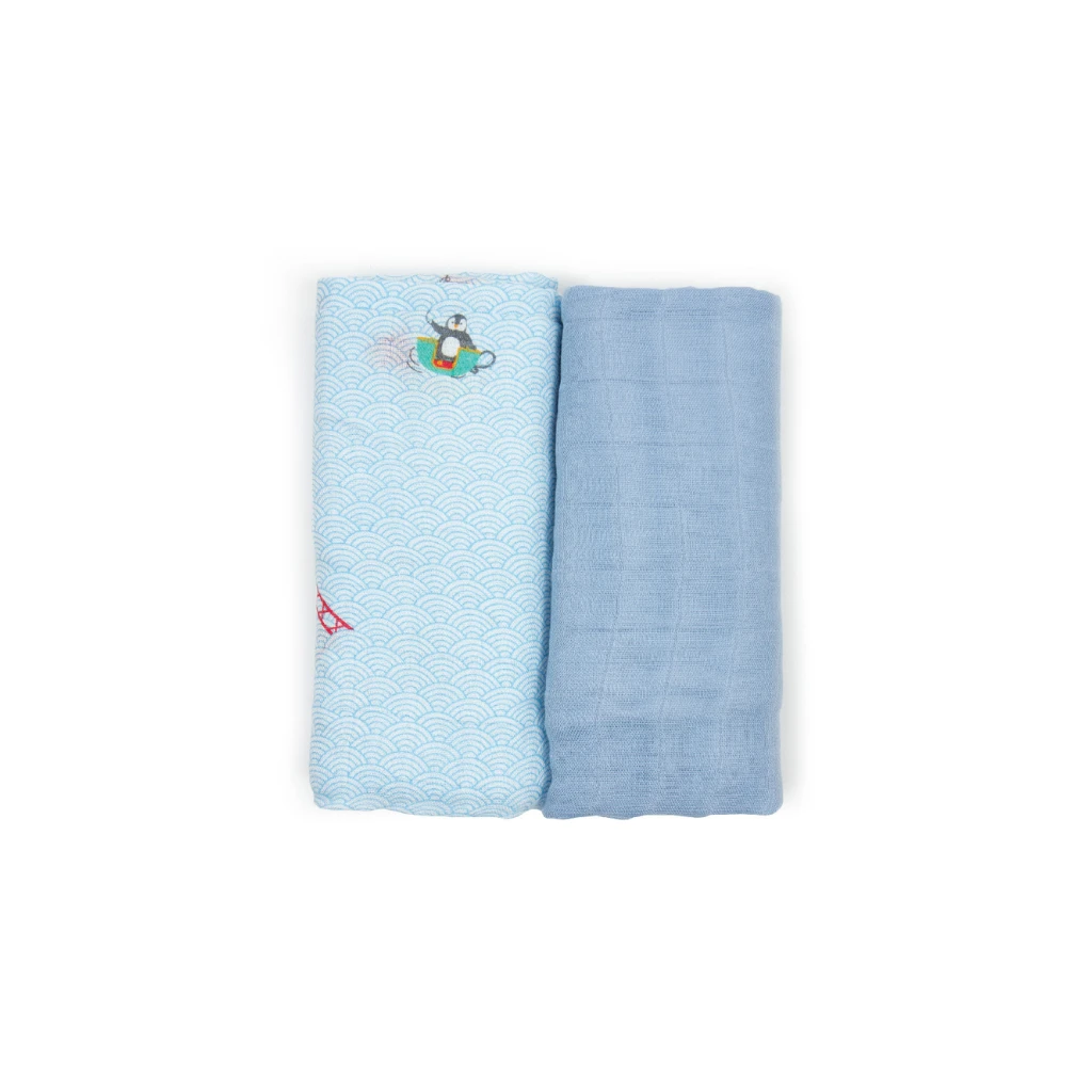 Little Rei X Maison Q Swaddle - 2pc 9 Little Rei X Maison Q Swaddle - 2pc - Image 9