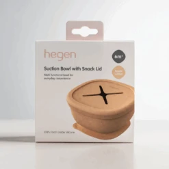 Hegen Suction Bowl With Snack Lid (Taupe) -Motherswork Store BESTSELLER 2024 10 23T161253.772