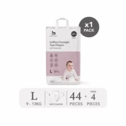 Applecrumby® Airplus Overnight Tape Night Diapers (Mega) -Motherswork Store BESTSELLER 2025 08 18T112059.820