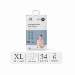 Applecrumby® Slimdry Easyday Tape Diapers (Mega) -Motherswork Store BESTSELLER 2025 08 18T115952.848
