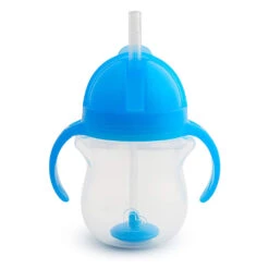 Munchkin Weighted Flexi Straw Cup -Motherswork Store Bluecup