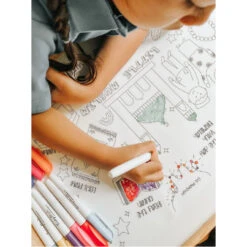 Busymat Large Placemat - Little Muslim -Motherswork Store BusymatLargePlacemat LittleMuslim 1