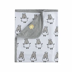 Baa Baa Sheepz Double Layer Blanket Big Sheepz For Kids 6 Baa Baa Sheepz Double Layer Blanket Big Sheepz For Kids -Motherswork Store DOUBLELAYERBLANKETBIGSHEEPZWHITE