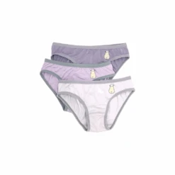 Baa Baa Sheepz Girls Lilac Briefs (Set Of 3)