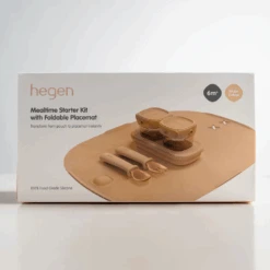 Hegen Mealtime Starter Kit With Foldable Placemat (Taupe) -Motherswork Store DRESSER 2024 10 21T144932.665