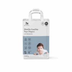 Applecrumby® Slimdry Easyday Tape Diapers (Mini, 1 Carton)