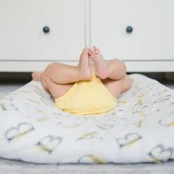 Bebe Au Lait Muslin Changing Pad Cover -Motherswork Store FloralAlphabet ChangingPadCover Lifestyle 1000x 4a1e9a79 5213 4c0e 8aa8 77db08aab3b0