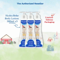 Mustela Fairy Tale Hydra Bebe Body Lotion - Pinocchio -Motherswork Store HBBLx3