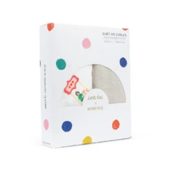 Little Rei X Maison Q Swaddle - 2pc 21 Little Rei X Maison Q Swaddle - 2pc -Motherswork Store MaisonQ Swaddle2PieceCarnival Side