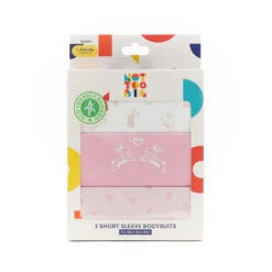 Not Too Big Short Sleeve Bamboo Bodysuit (3 Pack) -Motherswork Store NBE01005 69810 5000x 24119417 5b58 4bef 8ebf b78b5a0422f0