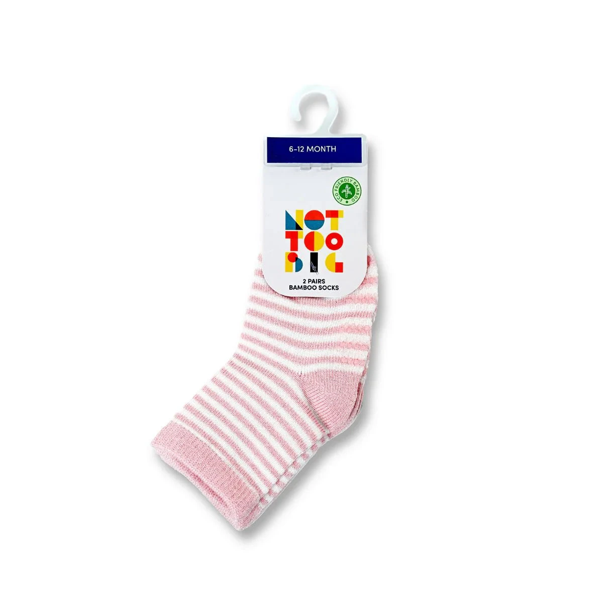 Not Too Big Solid Colours Bamboo Socks (2 Pack) 7 Not Too Big Solid Colours Bamboo Socks (2 Pack) - Image 7