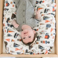 Bebe Au Lait Muslin Changing Pad Cover -Motherswork Store Nautical ChangingPadCover Lifestyle01 1000x 3e01d627 ed6d 4fb1 a40d b7d03d5909f8