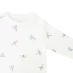 Motherswork X Le Petit Society Long Sleeve Organic Pyjamas Set In Dragonfly Print -Motherswork Store NewProject 13