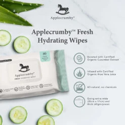 Applecrumby® Fresh Hydrating Wipes 80s (2 Packs Bundle) -Motherswork Store S2dbc0cb6446c401fa9c75095138ebcc6S jpeg 2200x2200q80 jpg