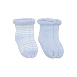 Kushies Terry Newborn Socks - 2 Pack -Motherswork Store SK67009