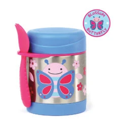 Skip Hop Zoo Insulated Little Kid Food Jar -Motherswork Store Skip hop zoo insulated little kid food jar butterfly