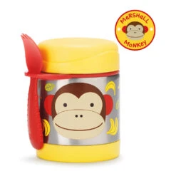 Skip Hop Zoo Insulated Little Kid Food Jar -Motherswork Store Skip hop zoo insulated little kid food jar monkey