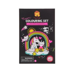 Tiger Tribe Neon Colouring Set -Motherswork Store Tiger Tribe Neon Colouring Unicorn Friends