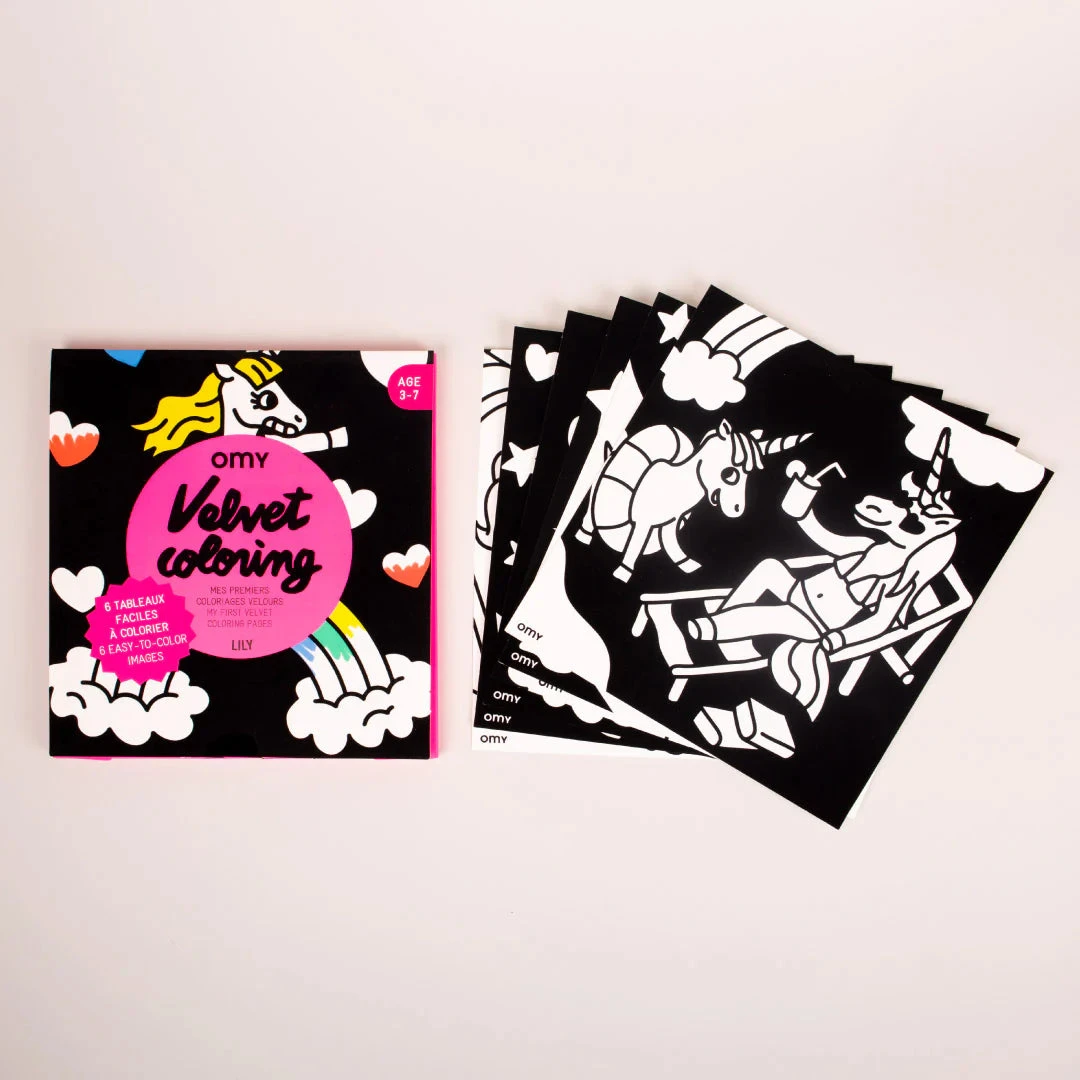 OMY Velvet Colouring Pages 2 OMY Velvet Colouring Pages - Image 2