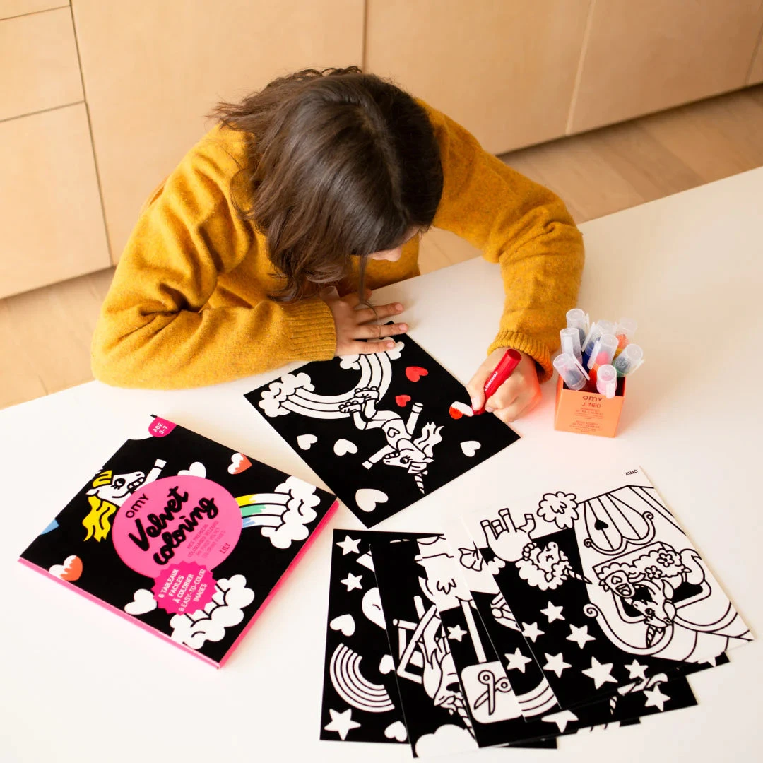 OMY Velvet Colouring Pages 3 OMY Velvet Colouring Pages - Image 3