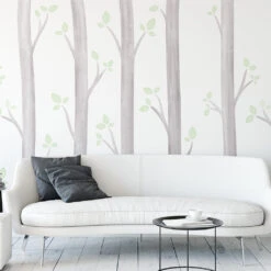 Urban Li'l Woodland Wallpaper -Motherswork Store Woodlandwallpaper livingroom