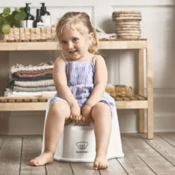 Babybjorn Potty Chair -Motherswork Store babybjorn potty chair powder white grey 0552216 002 1