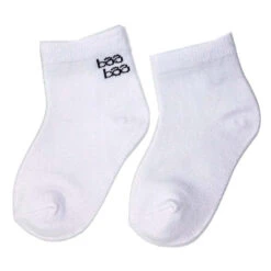Baa Baa Sheepz Socks - White -Motherswork Store bbswhite3