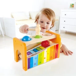 Hape Pound & Tap Bench -Motherswork Store bench1