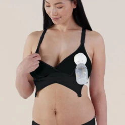 Bravado Pumping & Nursing Bra Sustainable Black -Motherswork Store black2 8b5a77c9 322d 44f9 89c8 22bf0f4eeab7