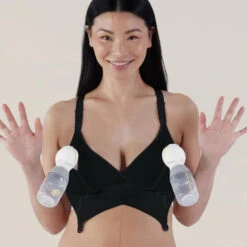 Bravado Pumping & Nursing Bra Sustainable Black -Motherswork Store black ed96884a 3688 4ab0 b761 7c6110166c0f