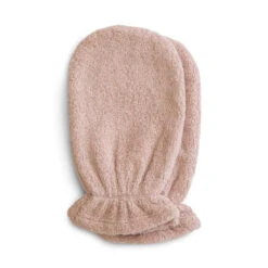 Mushie Organic Cotton Bath Mitt 2-Pack -Motherswork Store blush 67a45544 693f 4e7d b189 8a0f750fe318