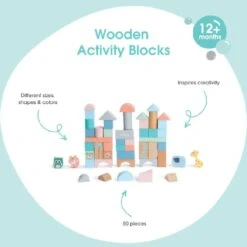 Bubble Wooden Activity Blocks 9 Bubble Wooden Activity Blocks -Motherswork Store bubblewoodblock5