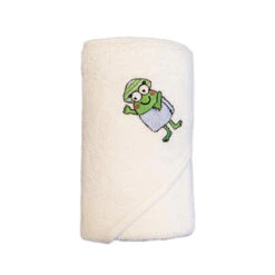 CrokCrokFrok Bamboo Hooded Towel For Baby & Toddler -Motherswork Store ccfmamam