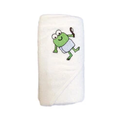 CrokCrokFrok Bamboo Hooded Towel For Baby & Toddler -Motherswork Store ccfpapa