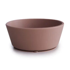 Mushie Silicone Suction Bowl -Motherswork Store cloudymauve