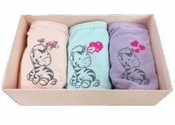 Little Zebra Girls Panties (Soft Bamboo) -Motherswork Store color