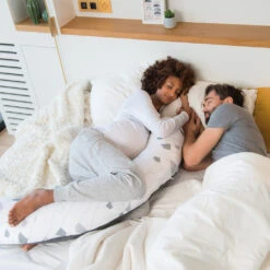 Doomoo Buddy - Organic Cotton Multi-Functional Cushion -Motherswork Store doomoo buddy B04 bearsgrey KEP5013