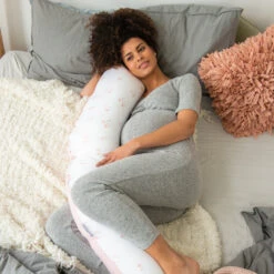 Doomoo Buddy - Organic Cotton Multi-Functional Cushion -Motherswork Store doomoo lifestyle buddy pregnancy lollypoppink KEP9776 rgb