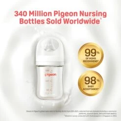 Pigeon SofTouch™ BPP Nursing Bottle T-Ester (Logo) 17 Pigeon SofTouch™ BPP Nursing Bottle T-Ester (Logo) -Motherswork Store ecomsSofTouch Nursing Bottle FA 02 2048x2048 1