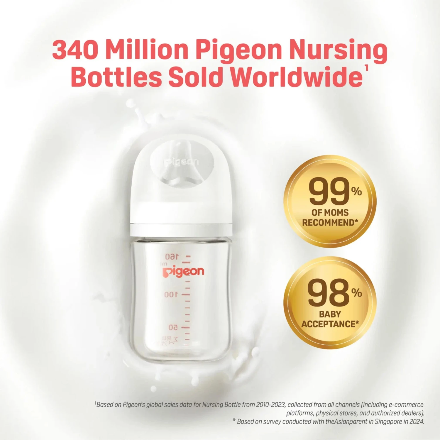 Pigeon SofTouch™ BPP Nursing Bottle T-Ester (Logo) 3 Pigeon SofTouch™ BPP Nursing Bottle T-Ester (Logo) - Image 3