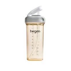 Hegen PCTO™ Straw Cup PPSU 330ml -Motherswork Store greybottle
