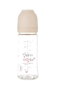 Haenim PA Baby Bottle 250ML -Motherswork Store haenim250mlbeige