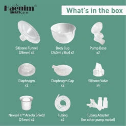 Haenim Handsfree Collection Cup (One Pair) -Motherswork Store handsfreecups6