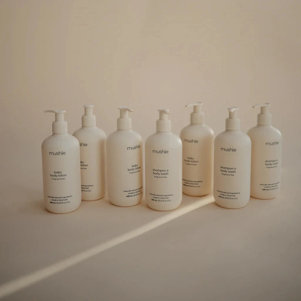 Mushie Baby Shampoo & Body Wash - Fragrance Free (400 Ml) 3 Mushie Baby Shampoo & Body Wash - Fragrance Free (400 Ml) - Image 3
