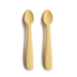 Mushie Silicone Feeding Spoons 2-Pack -Motherswork Store msh38