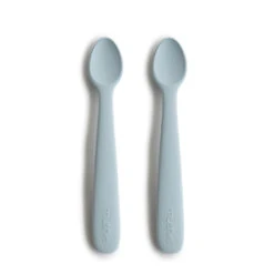 Mushie Silicone Feeding Spoons 2-Pack -Motherswork Store msh39