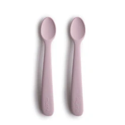 Mushie Silicone Feeding Spoons 2-Pack -Motherswork Store msh40