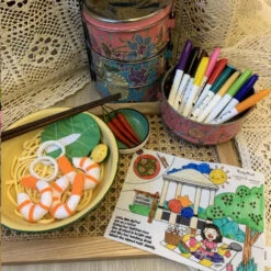 Busy Mat Premium Collaboration Series: Singapore Hawker Food Series -Motherswork Store muffet