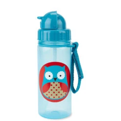Skip Hop Zoo Straw Water Bottle -Motherswork Store owl e693a587 19da 4090 b641 40793fe088a6